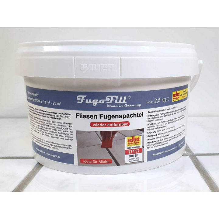 Odvojiva fuge za pločice FugoFill, 2,5 kg, siva