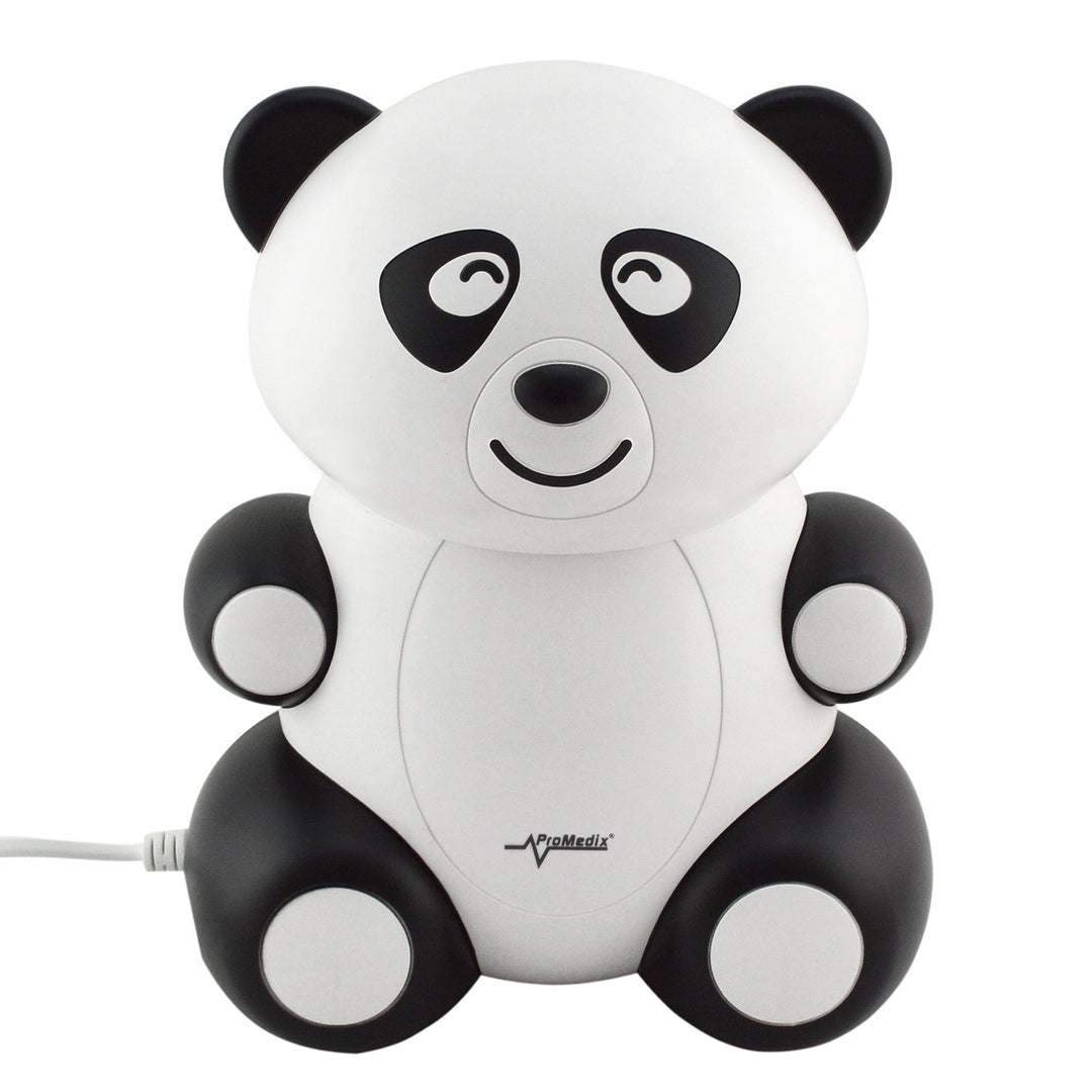 Promedix PR-812 panda inhalator za djecu, nebulizacijski set, maske, filtri + Promedix PR-960 nekontaktni infracrveni medicinski termometar