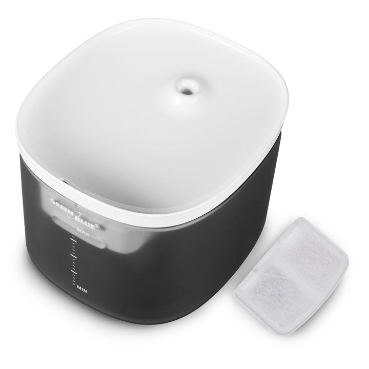 GreenBlue automatski dispenzer vode/posuda za vodu za kućne ljubimce, 3 L, USB 5 V 1 A, GB392 + GreenBlue automatski dispenzer hrane/hranjivač za kućne ljubimce, 6 L, USB 5 V 1 A, GB393