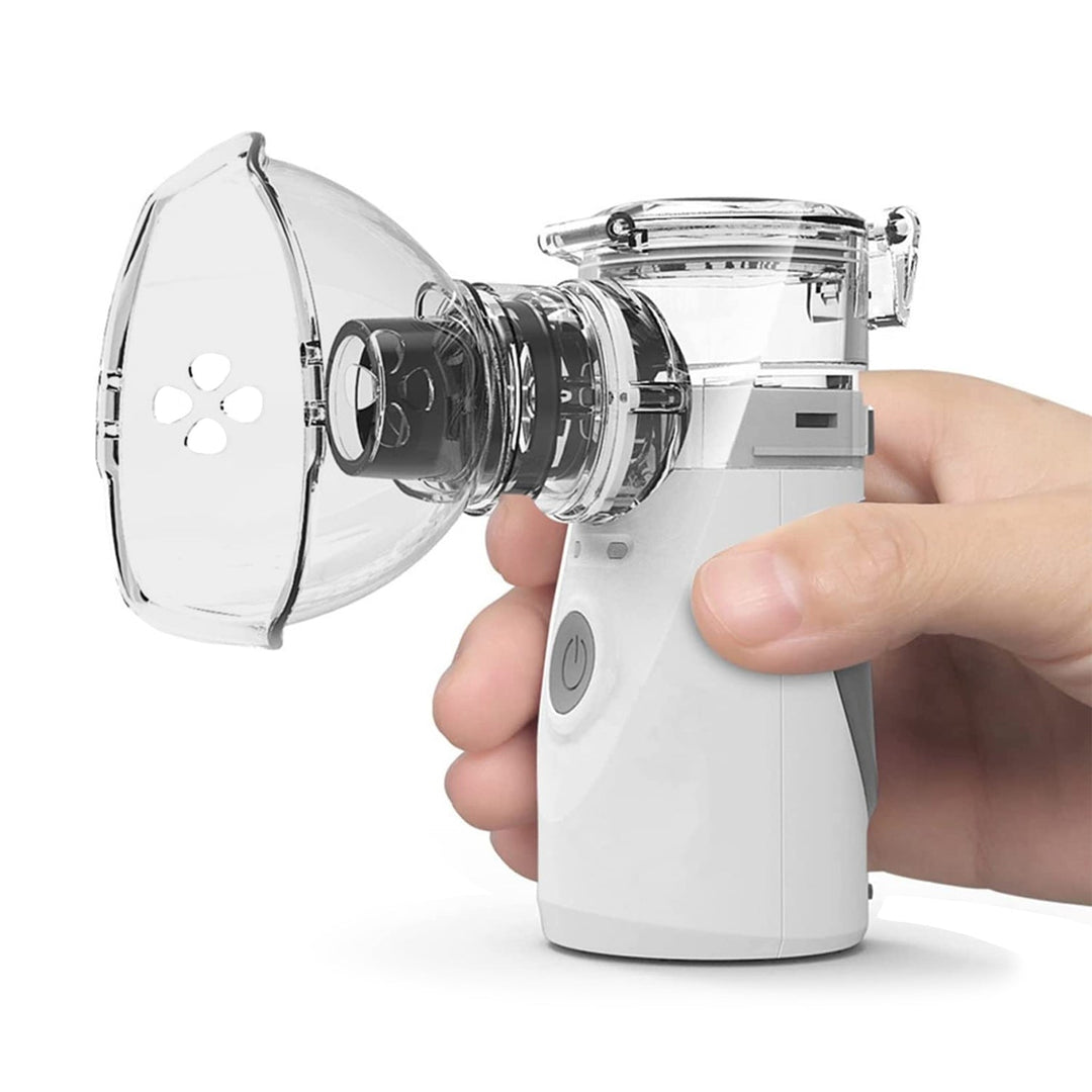 Promedix prijenosni/ručni bežični nebulizator-inhalator, set, maske, PR-835 + Promedix PR-960 nekontaktni infracrveni medicinski termometar