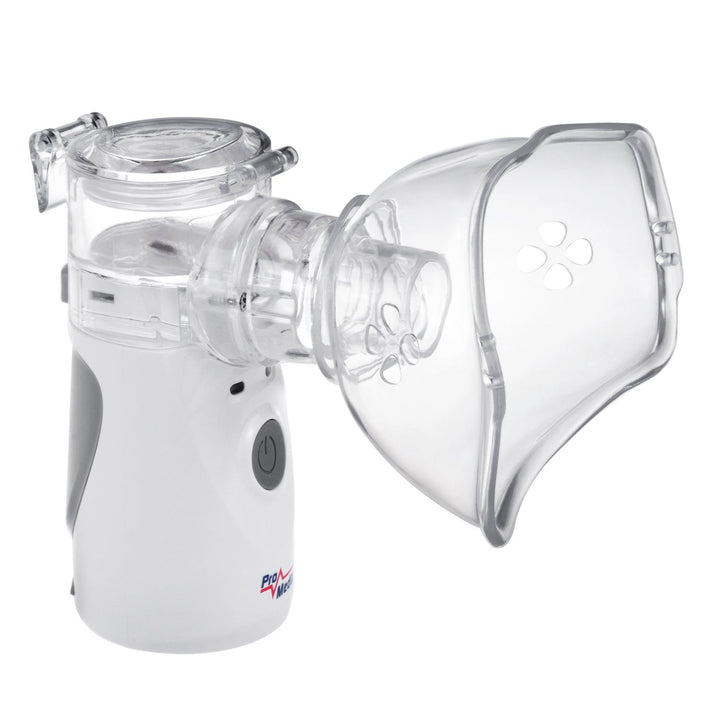 Promedix prijenosni/ručni bežični nebulizator-inhalator, set, maske, PR-835 + 2x medicinske maske CE EN 14683:2019 - set - plava boja, 10 komada Promedix PR-280 BFE>98%