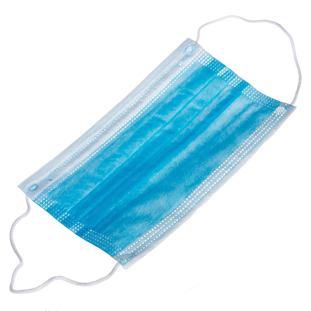 Promedix PR-870 1,5" HD LED pulsni oksimetar za prst medicinski pulsni oksimetar + 2x CE EN 14683:2019 medicinske maske – set – plava boja, 10 komada Promedix PR-280 BFE>98%