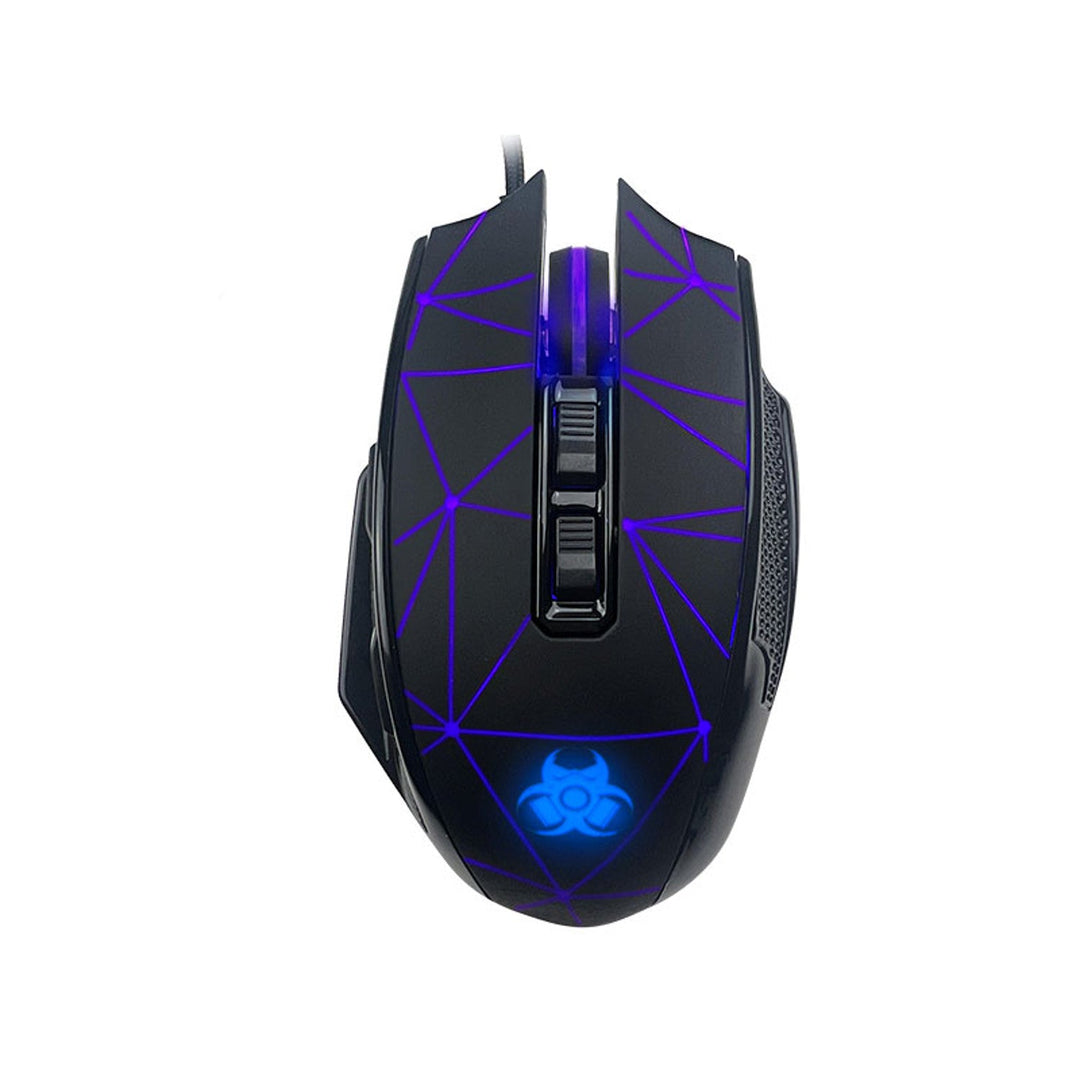 Tracer gaming miš, RGB pozadinsko osvjetljenje, 7200 DPI, Svemir