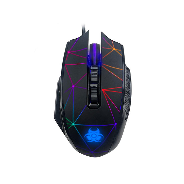 Tracer gaming miš, RGB pozadinsko osvjetljenje, 7200 DPI, Svemir