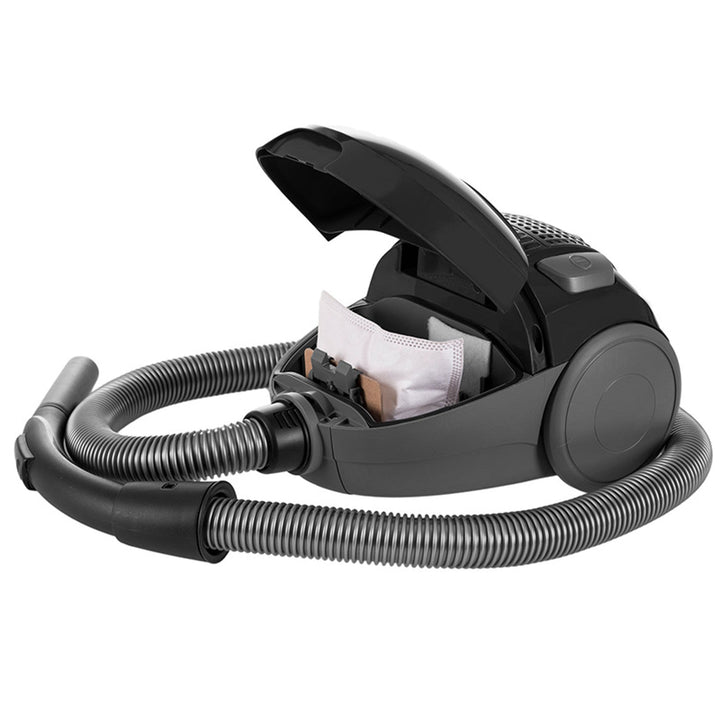 Lafe vrećasti usisavač, sustav trostruke filtracije, 800 W, crni, Compact S