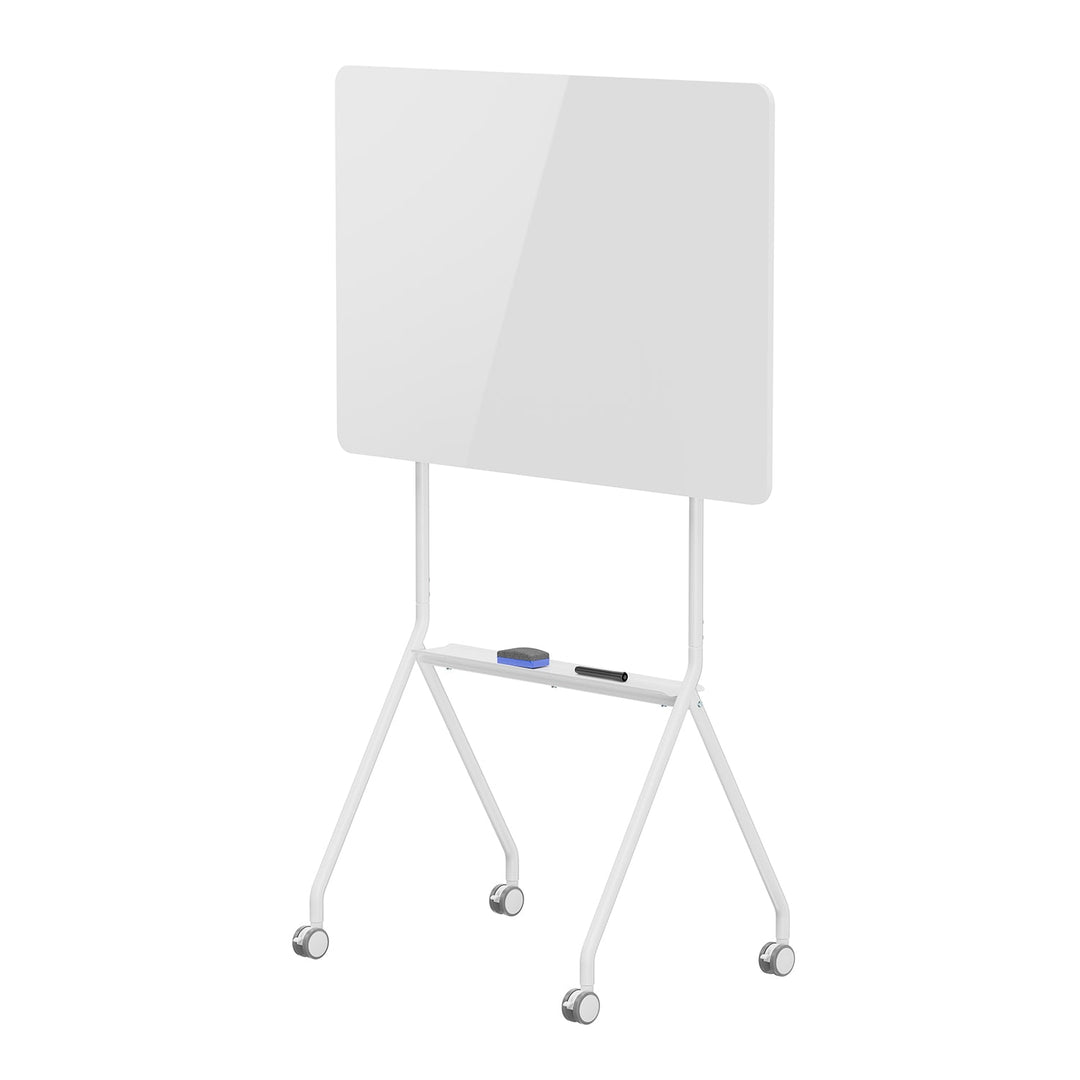 Ergo Office mobilna suha-brisaća ploča, vodoravni položaj, bijela, jednostrana, s policom, dimenzije ploče 1190x790 mm, ER-306