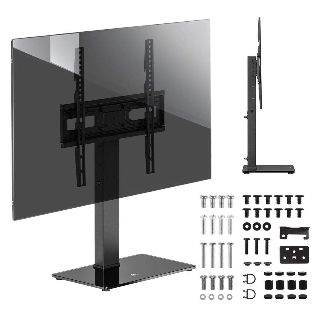 Maclean univerzalni TV stalak, za TV ormarić, stalak, max. 40 kg, max. VESA 400x400, podešavanje visine i kuta, za TV od 32 do 65", MC-1240