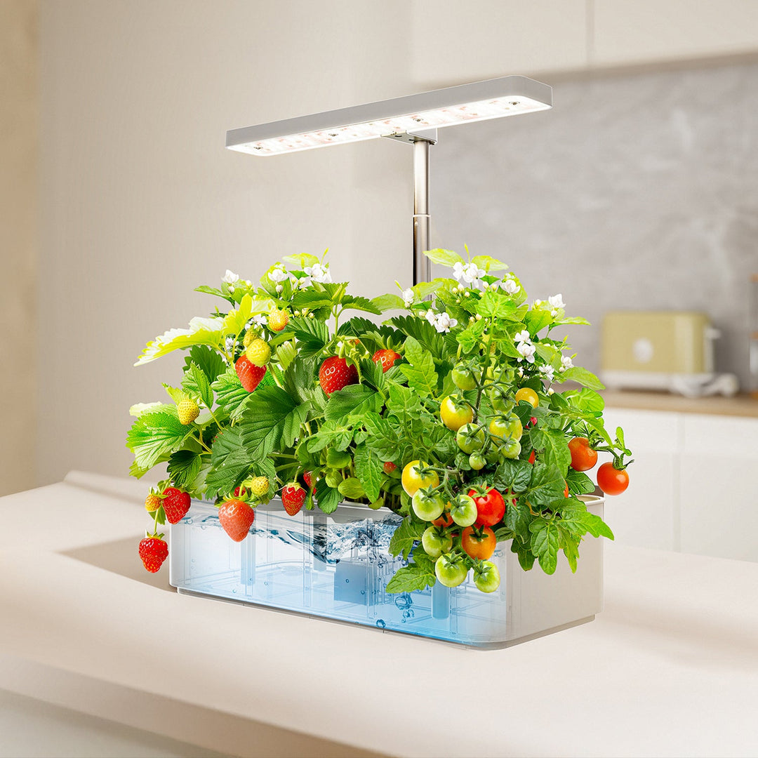 GreenBlue pametni sustav za uzgoj biljaka u zatvorenom prostoru, SMART lonac, zapremina 4 L, za 12 biljaka, LED diode punog spektra, GB133