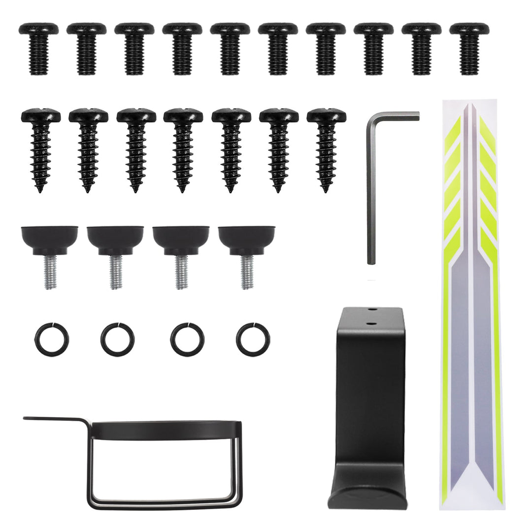 NanoRS gaming stol, crni, s držačem za slušalice i čašu, max. 75 kg, dimenzije 1200 x 600 x 750 mm, RS101