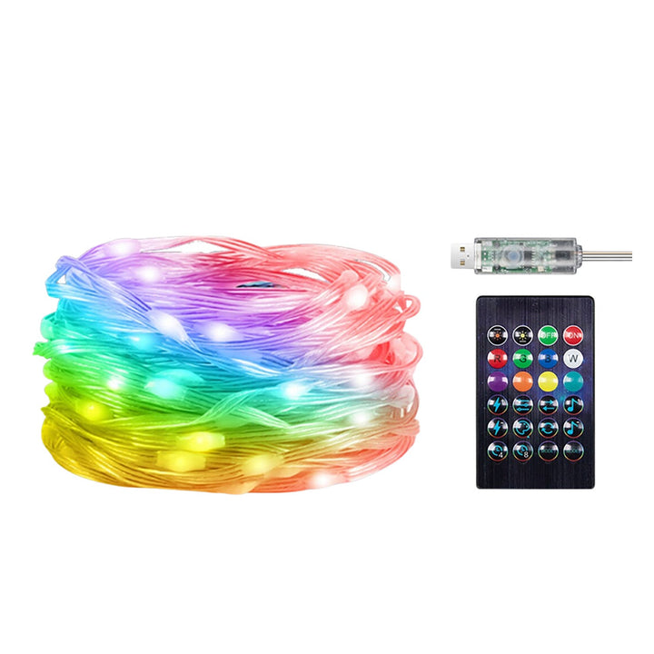 Rabalux vanjska rasvjeta, RGB LED lanac, IP44, Wi-Fi, Bluetooth, Biri