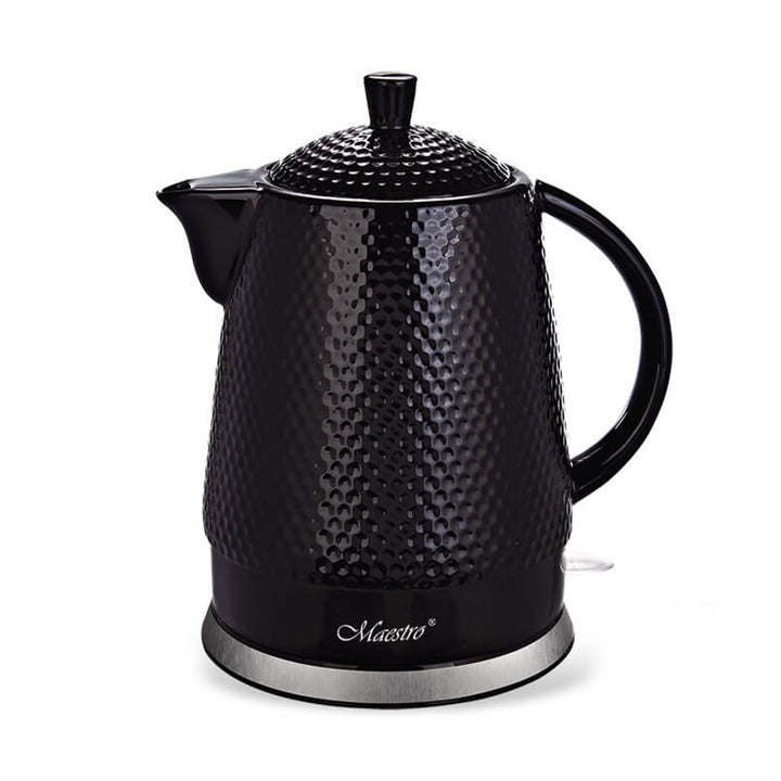 Keramički čajnik Maestro, zapremina 1,5 litre, 1500 W, crna, MR069