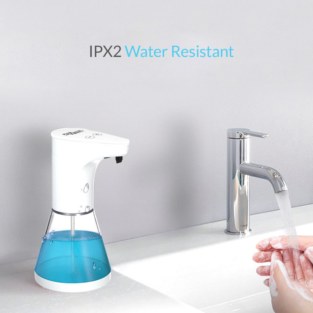 Promedix automatski dozator, spremnik za tekuće sapune i dezinfekcijska sredstva, 480 ml, 4xAA PR-530 + 4x Varta Industrial LR6/AA R-06 baterije