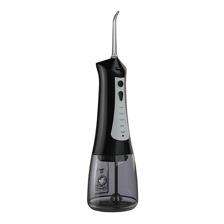 LAFE dentalni irigator, 5 načina rada, 6 nastavaka, crna, CleanPRO