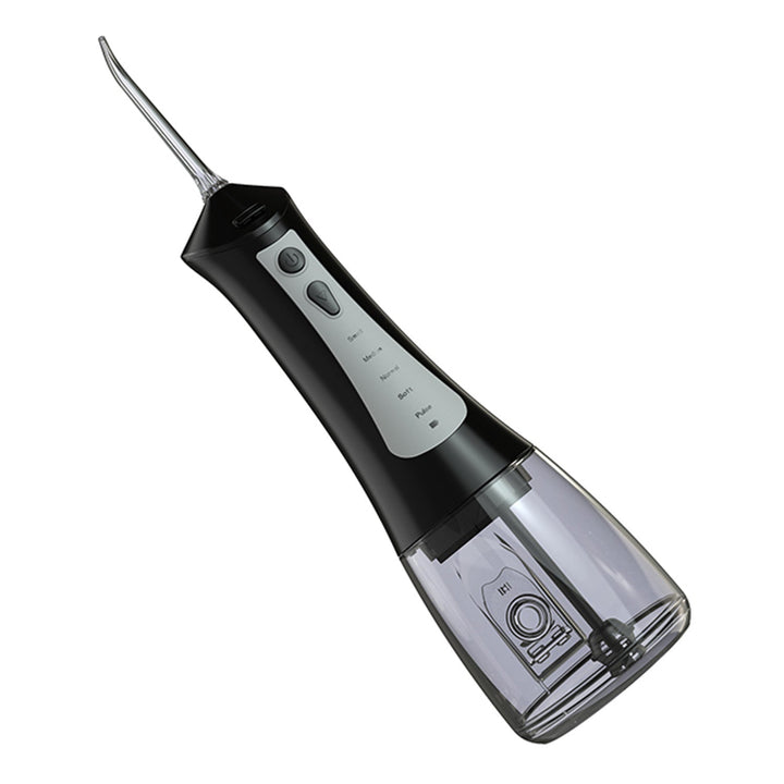 LAFE dentalni irigator, 5 načina rada, 6 nastavaka, crna, CleanPRO