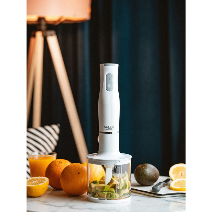 Adler ručni blender, 2 brzine, bijela, 800 W, AD 4620