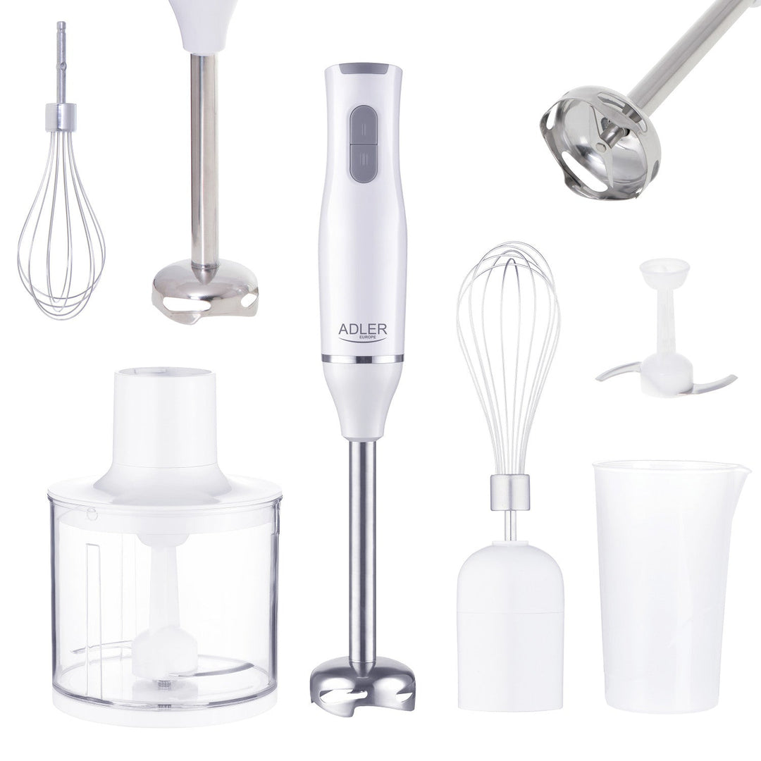 Adler ručni blender, 2 brzine, bijela, 800 W, AD 4620