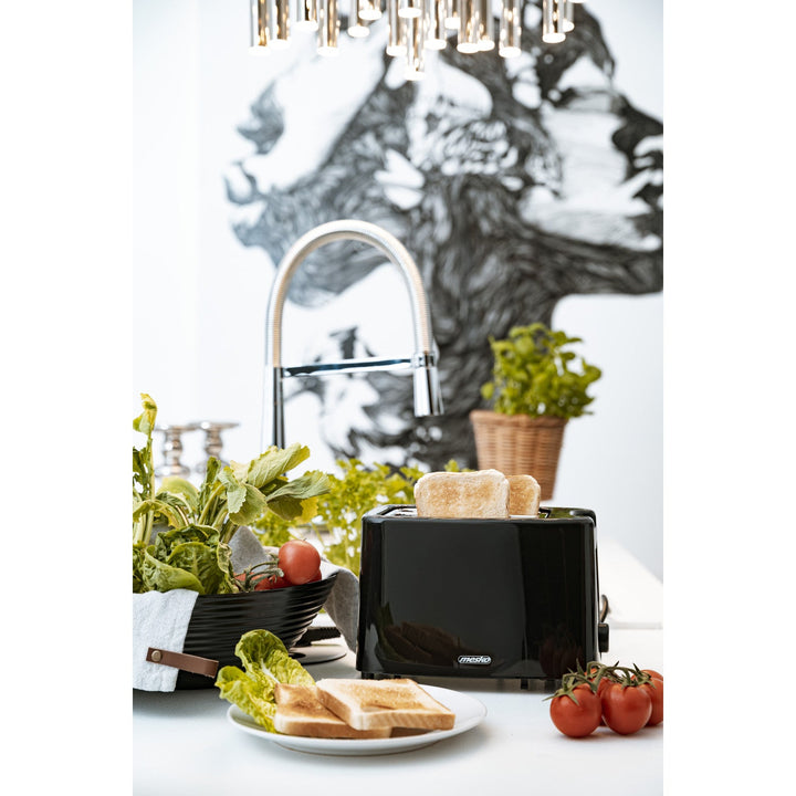 Mesko toster, toster za 2 kriške, 900 W, crni, MS 3220