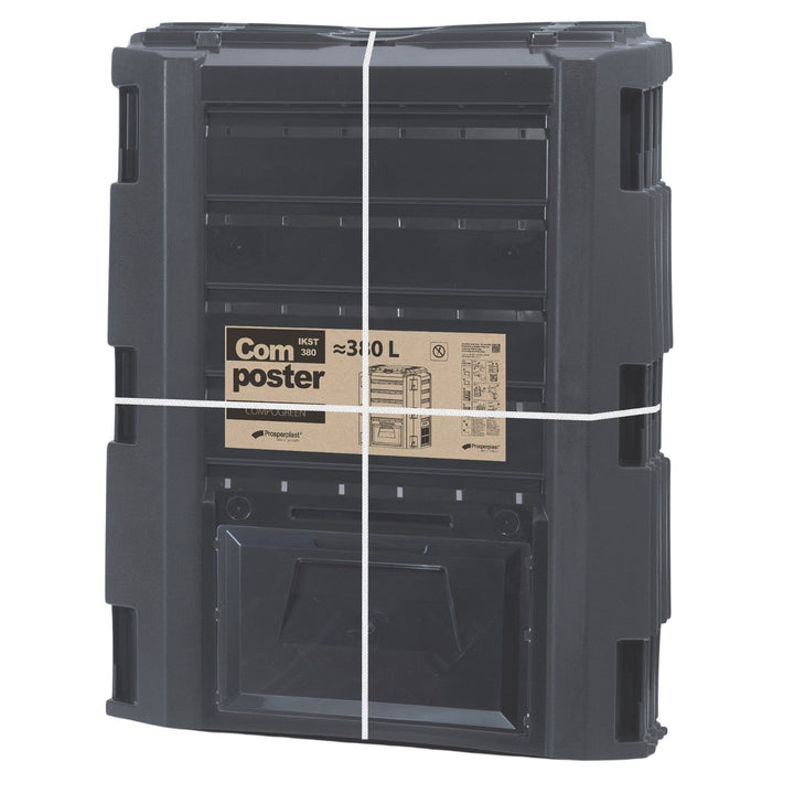 Prosperplast kanta za kompost, otporna na mraz, 380 l, crna, Compogreen
