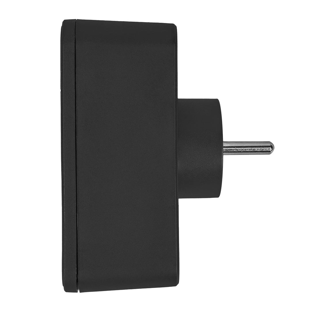 Maclean električna utičnica x2 + 4xUSB, razdjelnik s 2 utičnice, 2xUSB A, 2xUSB C PD 20W, 1x16A + 1x6A, MCE249 F/B