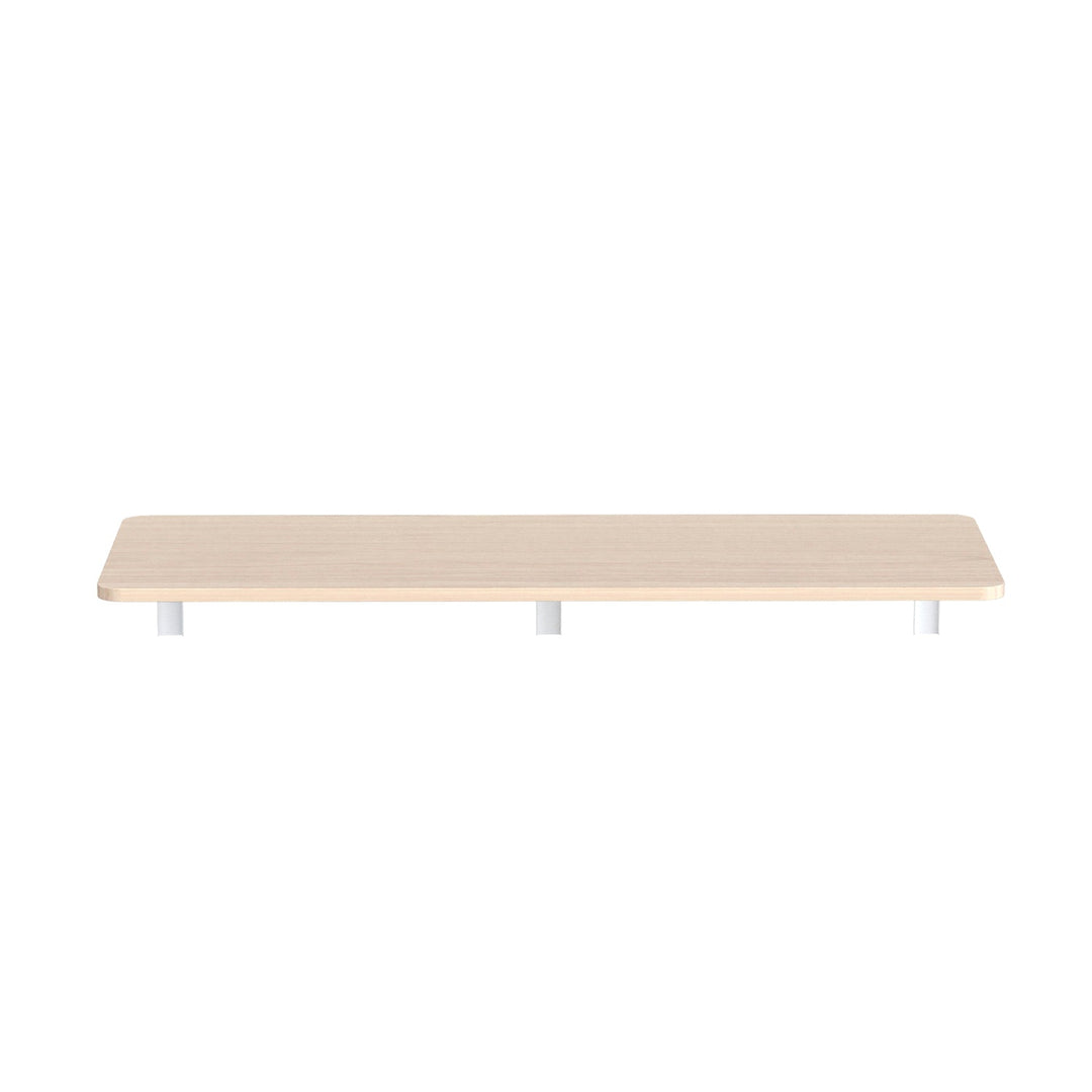 Maclean sklopiva polica/stolić, svijetla drvena boja, 100x40 cm, max. 50 kg, MC-128 WD