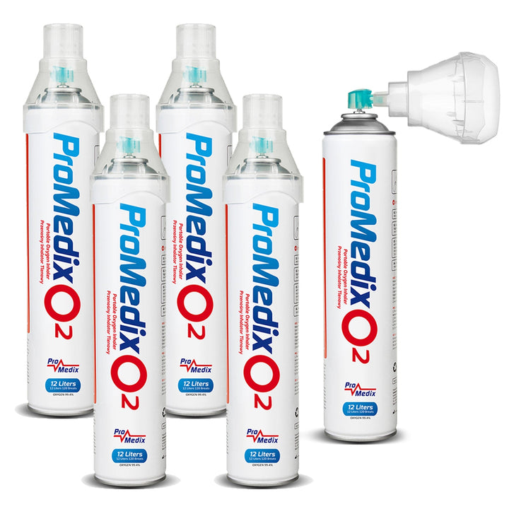 Promedix 12L prijenosni inhalator kisika u limenci, 99,4%, PR-994, 5 komada