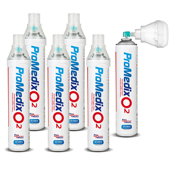 Promedix 12L prijenosni inhalator kisika u limenci, 99,4%, PR-994, 6 komada