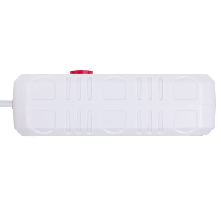 Maclean produžni kabel s 2 utičnice + 3xUSB, 110-240V AC 50/60Hz, 2.1A max 2500W, 1.5m, bijeli, MCE387 W