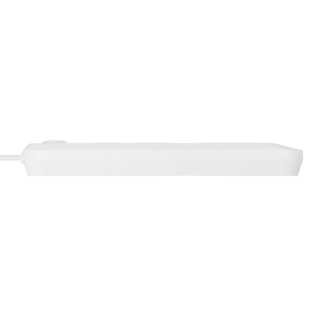Maclean produžni kabel s 5 utičnica + 3xUSB, 110-240V AC 50/60Hz, 2.1A max 2500W, 1.5m, bijeli, MCE395 W