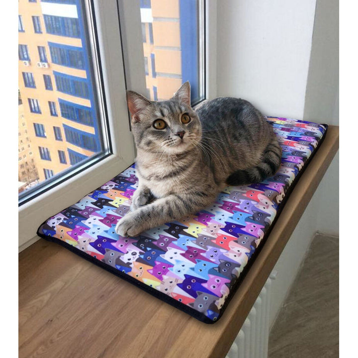 Mačja podloga za ležanje za prozorsku dasku 25x55 cm, Bertoni MEOW uzorak