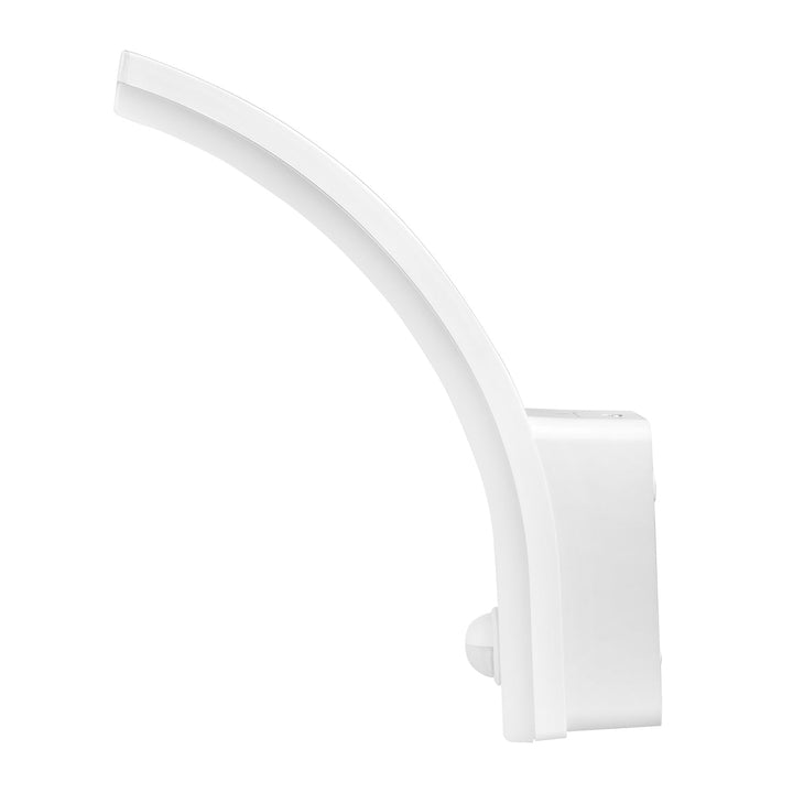 Maclean LED lampa s senzorom pokreta, PIR senzor pokreta, bijela, 20 W, IP65, 2000 lm, neutralno bijela boja (4000 K) MCE512 W, 2 komada