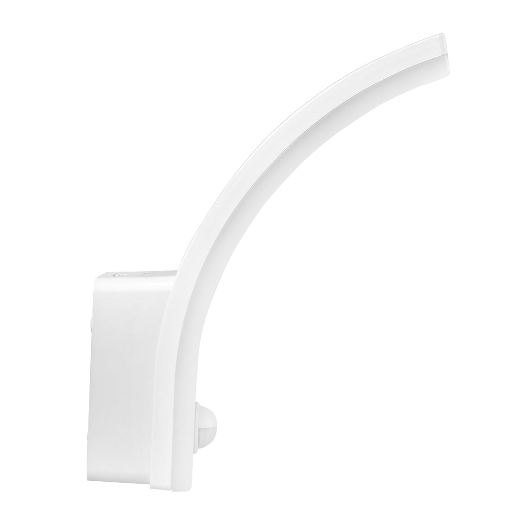 Maclean LED lampa s senzorom pokreta, PIR senzor pokreta, bijela, 20 W, IP65, 2000 lm, neutralno bijela boja (4000 K) MCE512 W, 4 komada