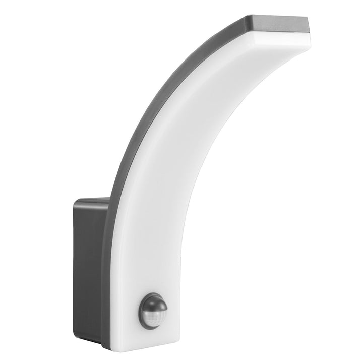 Maclean LED lampa s senzorom pokreta, PIR senzor pokreta, siva, 20 W, IP65, 2000 lm, neutralno bijela boja (4000 K) MCE512 GR, 2 komada