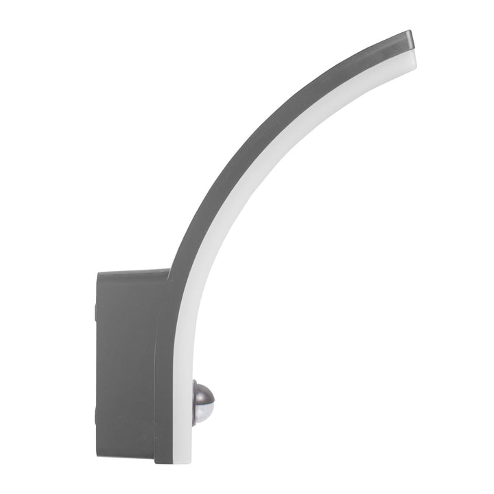 Maclean LED lampa s senzorom pokreta, PIR senzor pokreta, siva, 20 W, IP65, 2000 lm, neutralno bijela boja (4000 K) MCE512 GR, 4 komada