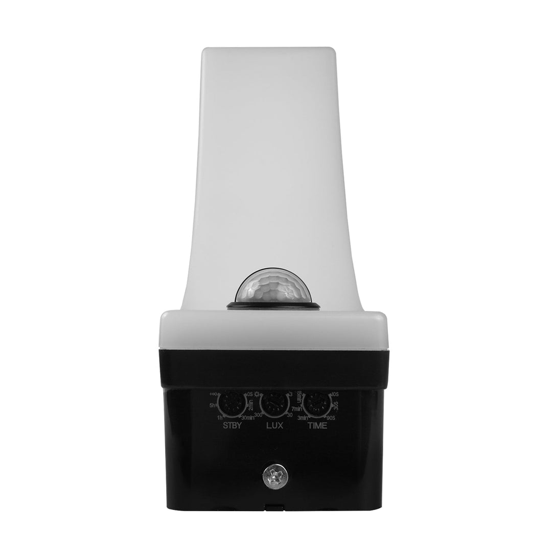 Maclean LED lampa s senzorom pokreta, PIR senzor pokreta, crna, 20 W, IP65, 2000 lm, neutralno bijela boja (4000 K) MCE512 B, 2 komada