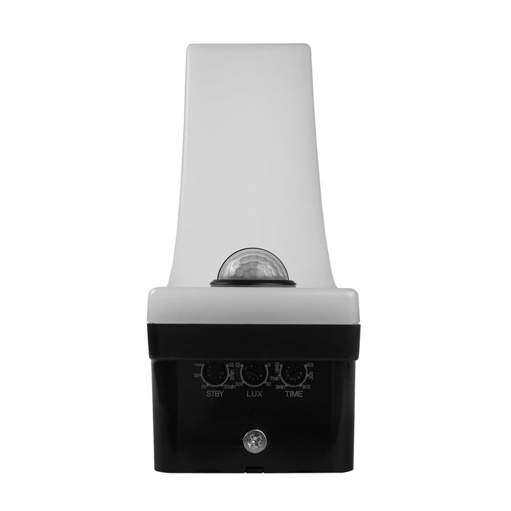 Maclean LED lampa s senzorom pokreta, PIR senzor pokreta, crna, 20 W, IP65, 2000 lm, neutralno bijela boja (4000 K) MCE512 B, 2 komada