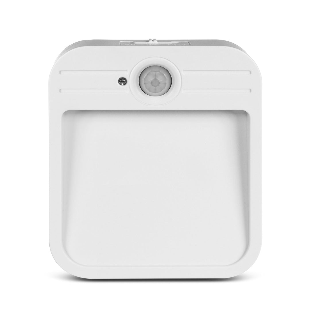 Maclean Lumină LED pentru scări, cu detector de mișcare, temp. 4000K, 3.7V/500mAh, 4 LED-uri, rază de acțiune 3-4m, MCE236, 2 bucăți