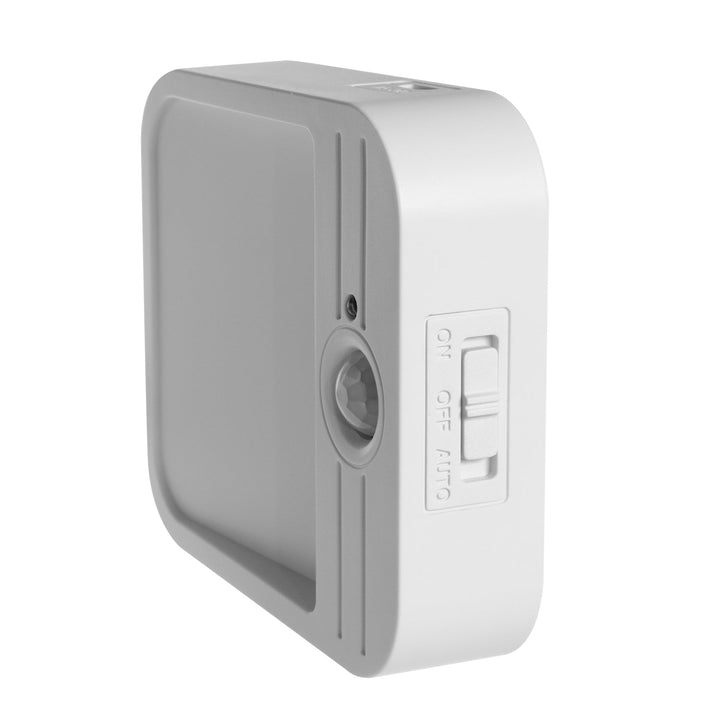 Maclean Lumină LED pentru scări, cu detector de mișcare, temp. 4000K, 3.7V/500mAh, 4 LED-uri, rază de acțiune 3-4m, MCE236, 2 bucăți