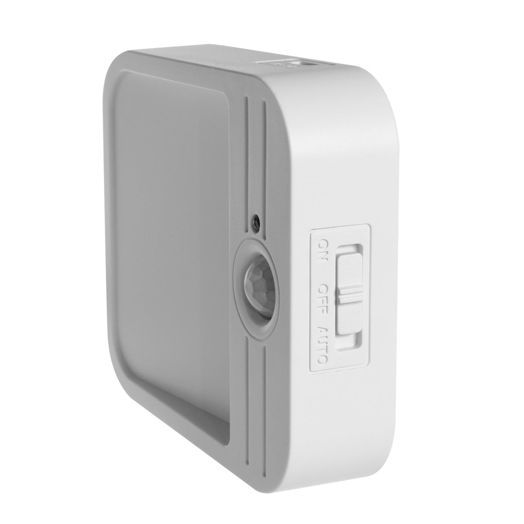 Maclean Lumină LED pentru scări, cu detector de mișcare, temp. 4000K, 3.7V/500mAh, 4 LED-uri, rază de acțiune 3-4m, MCE236, 4 bucăți