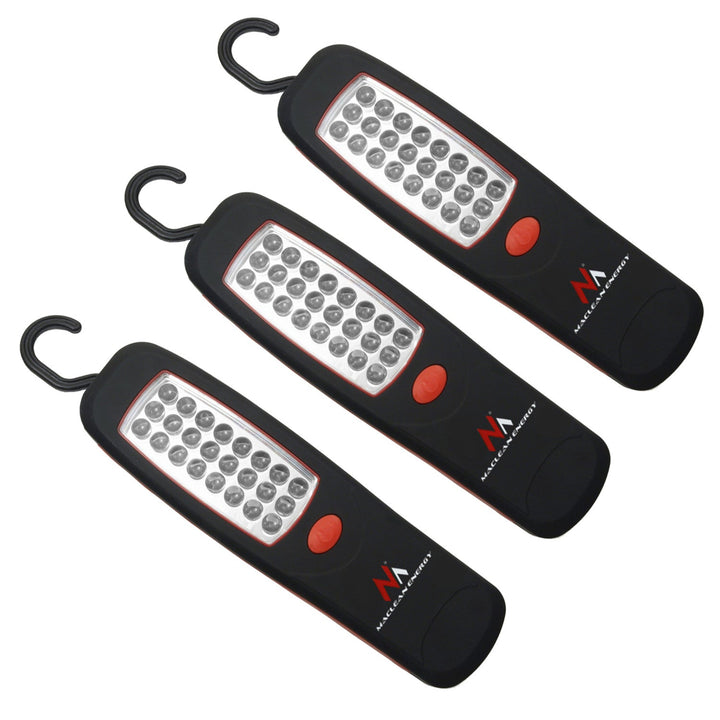 Maclean 24 LED radna lampa, magnet, kuka, MCE03, 3 komada