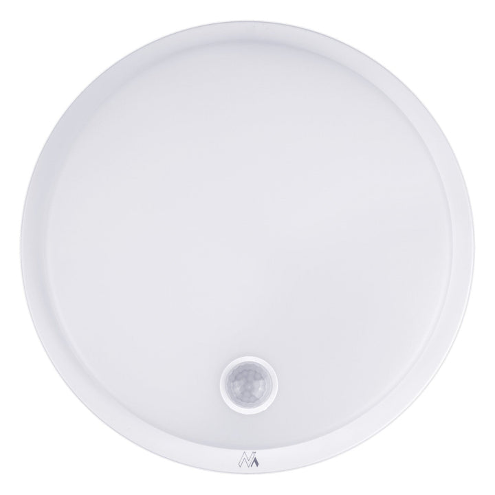 Lampă LED Maclean cu senzor de mișcare, senzor PIR, albă, 10 W, IP65, 1000 lm, culoare neutră, MCE525 W