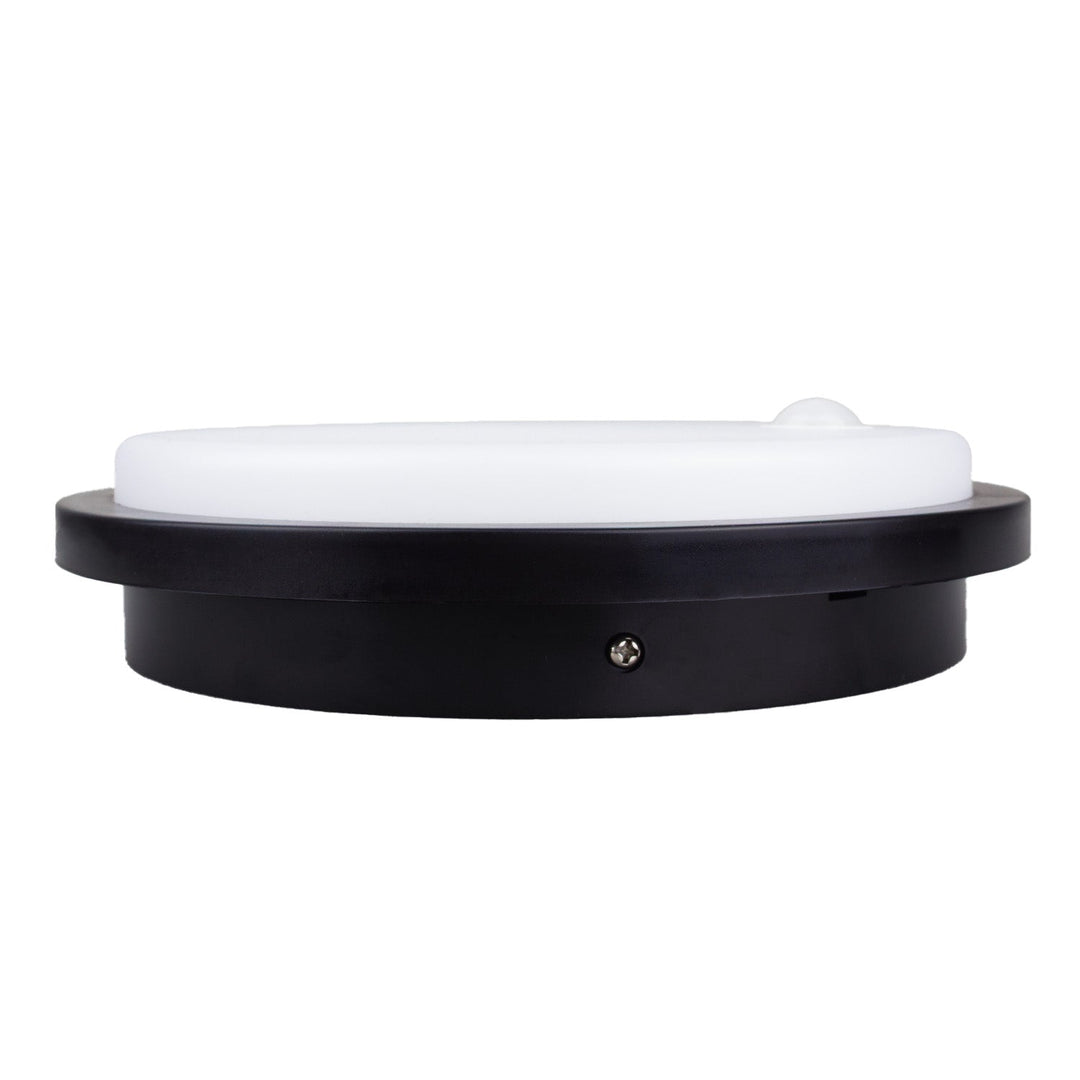 Maclean LED lampa s senzorom pokreta, PIR senzorom, crna, 10 W, IP65, 1000 lm, neutralna boja, MCE525 B
