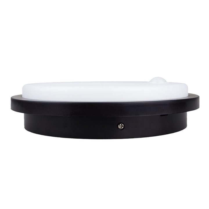 Maclean LED lampa s senzorom pokreta, PIR senzorom, crna, 10 W, IP65, 1000 lm, neutralna boja, MCE525 B