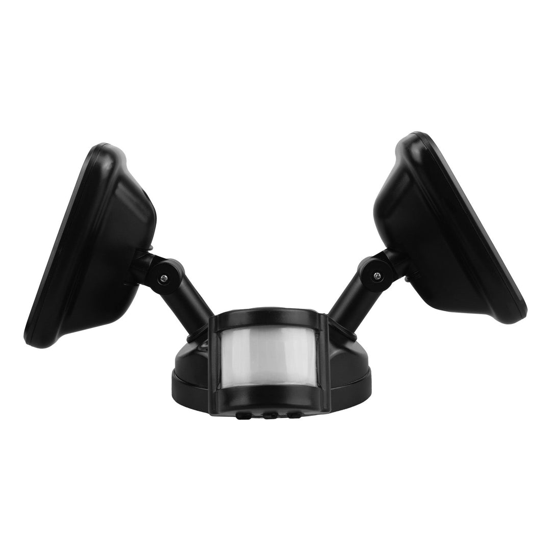 Maclean LED zidna svjetiljka, s PIR senzorom, 20 W, 1500 lm, IP65, neutralno bijela 4000 K, crna, MCE524 B