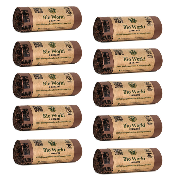 BIO biorazgradive i kompostabilne vrećice, 20 litara, 10x20 komada