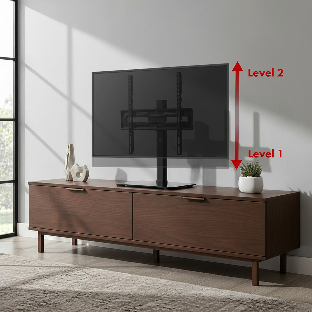 Maclean univerzalni TV stalak, za TV ormarić, stalak, max. 35 kg, rotacija 20°, za TV od 32 do 55", MC-132