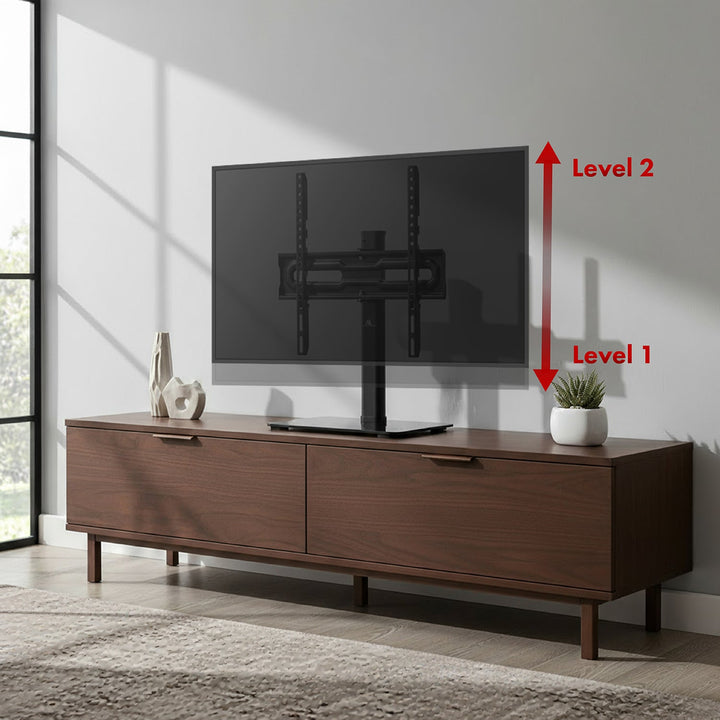 Maclean univerzalni TV stalak, za TV ormarić, stalak, max. 35 kg, rotacija 20°, za TV od 32 do 55", MC-132