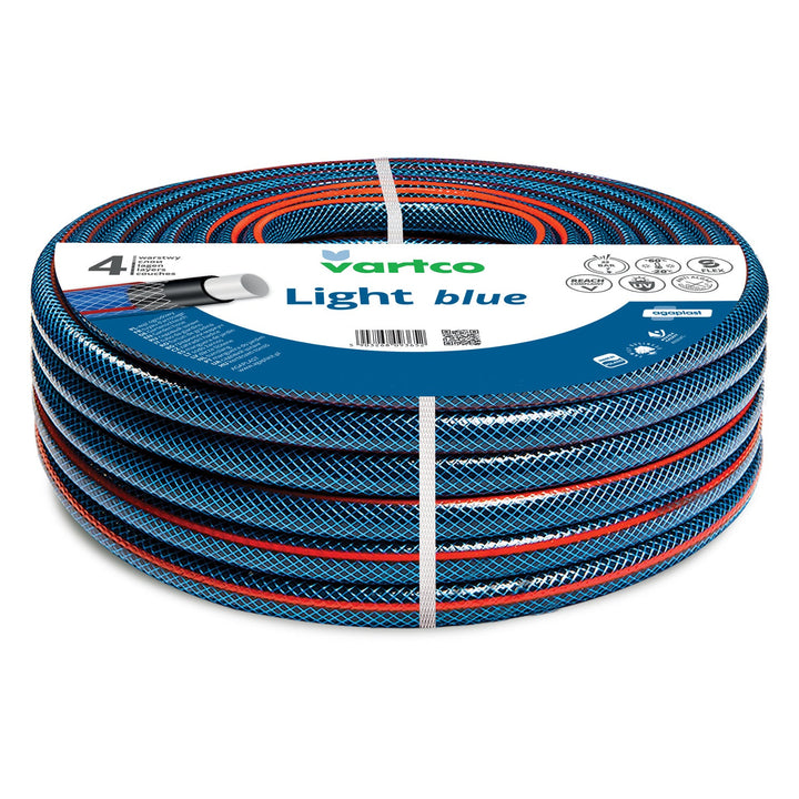 Vartco plavi vrtni crijevo, 1/2", 100 m, 4-slojno, 22 bara