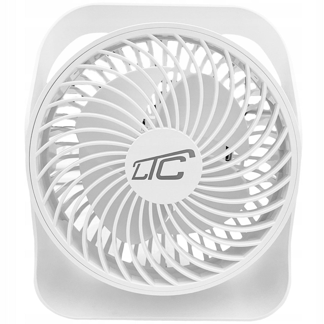 LTC bežični stolni ventilator, punjenje putem USB-C, 4 brzine, 2000 mAh baterija, LXWB16