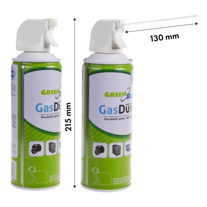 GreenBlue GB400 komprimirani zrak, raspršivač 400 ml – raspršivač, 4 komada
