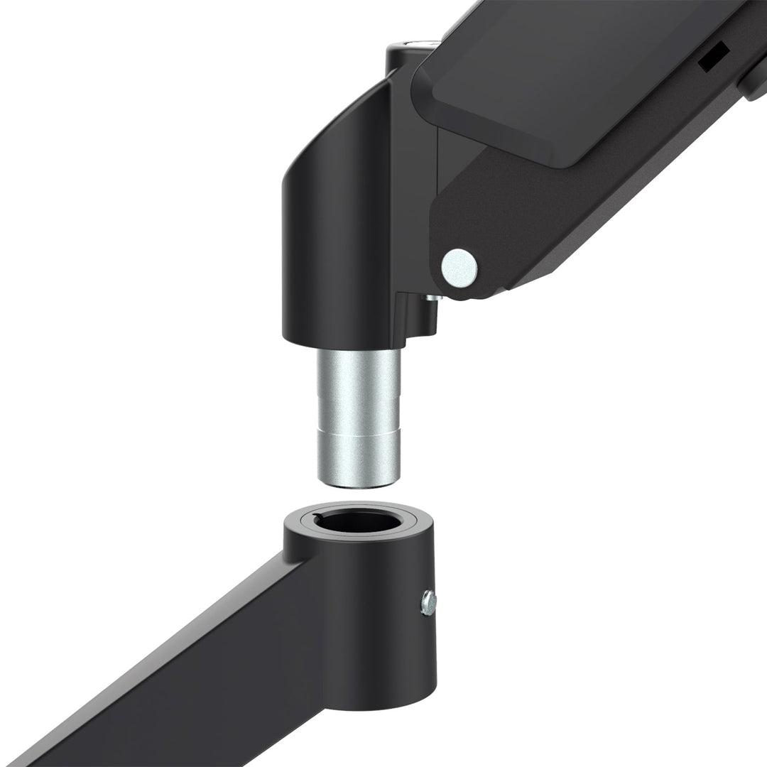 Maclean nosač monitora, plinski opružni sustav, 17"-32", 2-10 kg, crni, MC-133